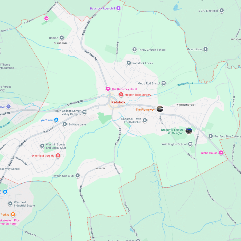 Map of Radstock